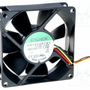 Sunon New original KD1208PTB1-6A 12V 2.6W 8025 8CM double ball chassis power fan