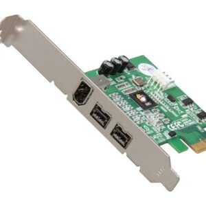 Lindy 3-port FireWire 800 (2x 9-pin, 1x 6-pin) PCI Express x1 card